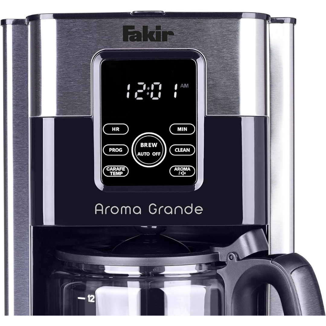 Fakir - Aroma Grande Kaffeemaschine - Edelstahl / Silber 9233001